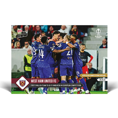 Topps now uel card - 23/24,