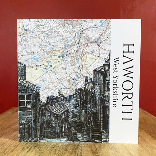 Biglietto auguri haworth - biglietto, di
