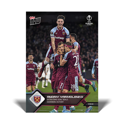 Topps now uel card 032 - topps, 21/22