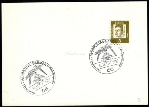 Cartolina germania ovest - cartolina,