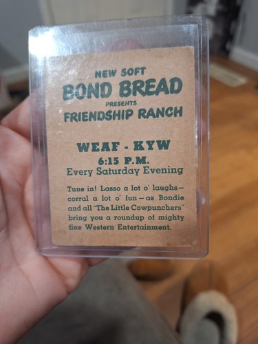 Bond bread friendship ranch - bond,