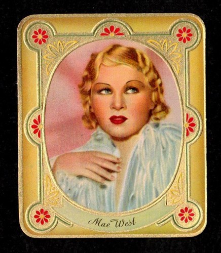 Mae west card collezione - card,