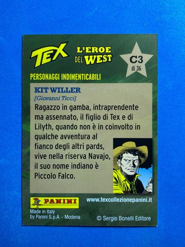 Figurine panini tex eroe - figurine,