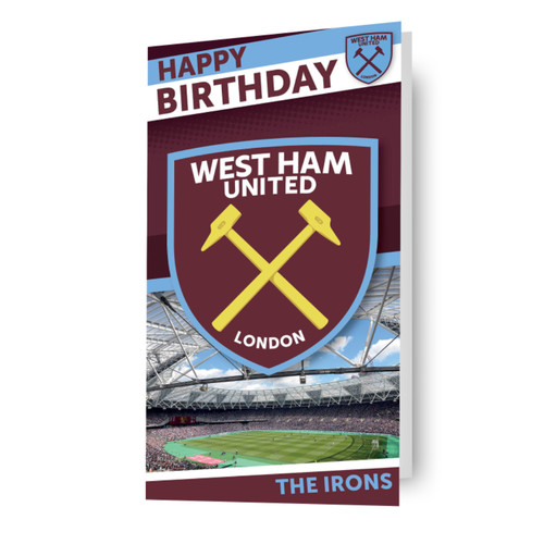 Biglietto compleanno west - west, ham