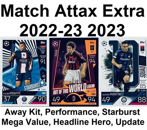 Match attax extra 2022 - match,