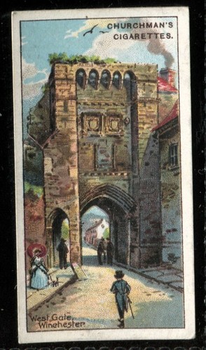 Tobacco card churchman - tobacco, card,