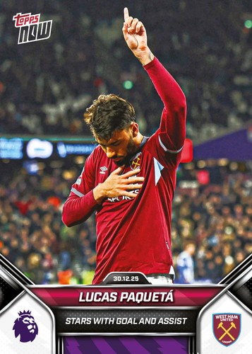 Topps now premier league - topps,