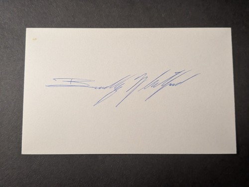 Carta indice firmata bradley - carta,