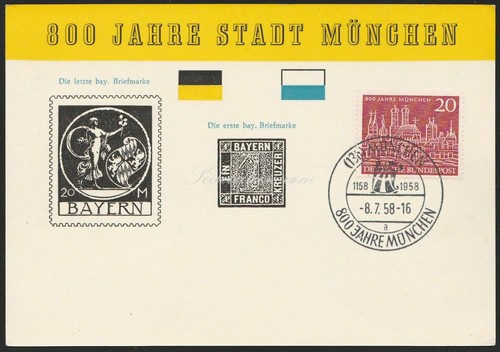 Cartolina germania ovest - cartolina,