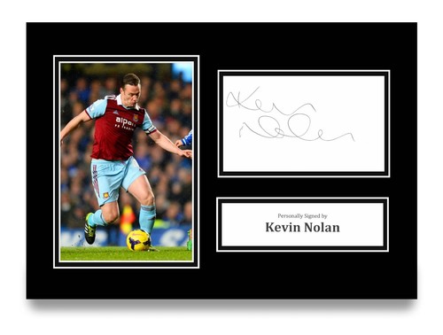 Kevin nolan firmato - firmato, foto