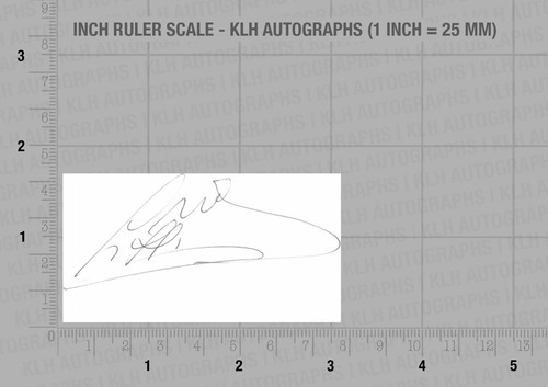 Carta geoff pike firmata - pike,