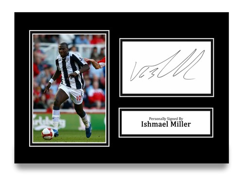 Ishmael miller firmato foto - miller,