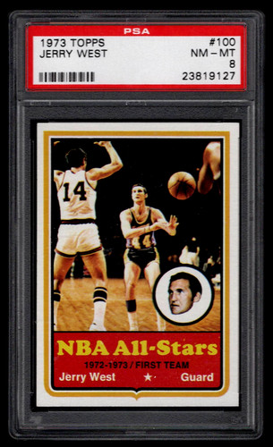 Jerry west 1973 topps - jerry,